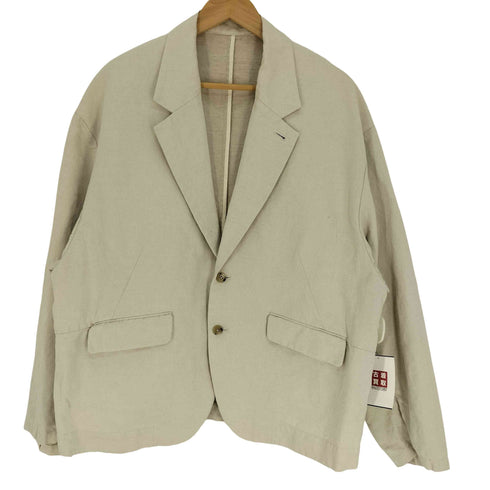 リョウ タカシマ RYO TAKASHIMA リネン混 2B L/S シングルブレスト テーラードジャケット メンズ JPN:3